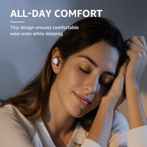 Image of TOZO A1 Wireless Earbuds Bluetooth 5.3 Light Weight in Ear IPX5 Waterproof Headphones 2 Mic for AI Calls, Immersive Premium Sound Bass Headset with Charging Case, 32 Presets EQ Customization via App