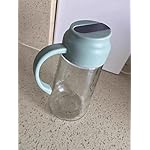 Mizvsitrd-Large-Capacity-650ml-Oil-cruets-Automatic-Opening-with-Non-Slip-Handle-Does-not-drip-Oil