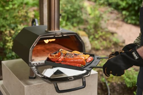 Ooni Original Gasbrenner für Karu 2 Pro – Gasbrenner-Aufsatz mit 50 mBar Gasregler & Schlauch - Perfekte Hitze Pizzaöfen - Schnelle Installation Pizzaofen Zubehör