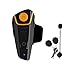 Auriculares Bluetooth para Motocicleta, BT-s2,1000 m, con Sistema de comunicación Bluetooth, para Casco de esquí, intercomunicador Bluetooth, walkie-Talkie para Moto de Nieve, hasta 3 Conductores