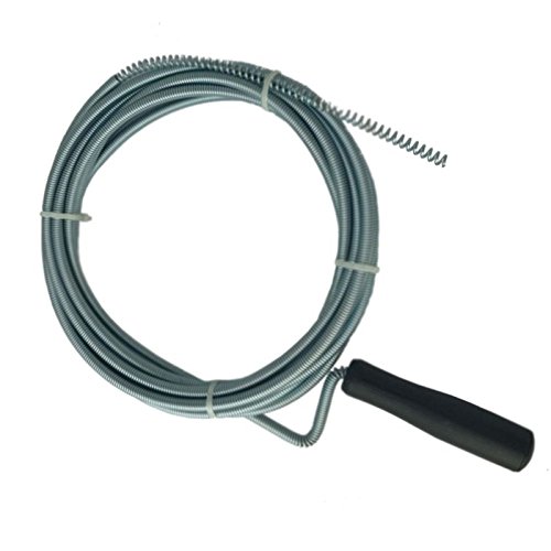 Preisvergleich Produktbild 3m - Ø5 mm Bad Küche Abflussreiniger Reinigungsspirale Rohrreinigungsspirale Rohrreinigungswelle Abflussrohr Reiniger