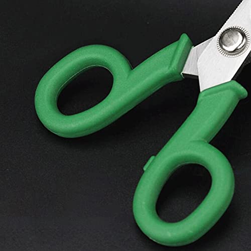Ciseaux de bureau, ciseaux artisanaux, 5,5 pouces 146 mm en acier inoxydable multi-usages Ciseaux d'électricien ménager Cutter Couteau Outil Coupe-câble Fonction Ciseaux