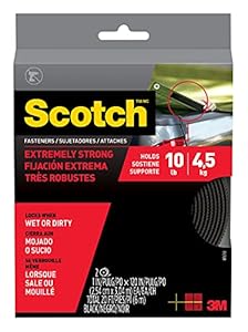 Scotch RF6761 Extreme Klettverschlussstreifen 25,4 x 2,5 cm