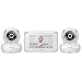 Motorola MBP38S-2 Digital Video Baby Monitor with 4.3-Inch Color LCD Screen and 2 Cameras with Remote Pan, Tilt and Zoom