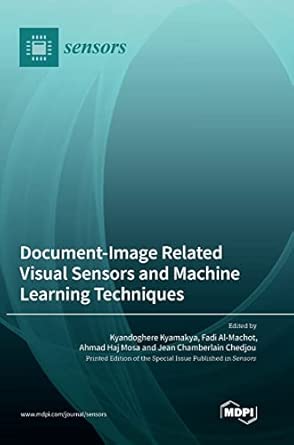 Document-Image Related Visual Sensors and Machine Learning Techniques ...