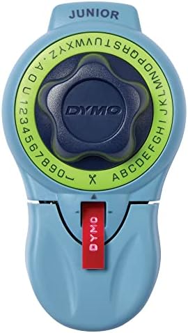 DYMO Junior Home Embossing Label Maker | 42 Character Wheel with Large Knob | No Batteries Required