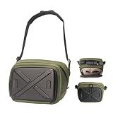 Besnfoto Hard Shell Camera Bag, Waterproof Crossbody Photography Case with Large Opening, Shockproof...