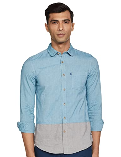 Amazon Brand – INKAST Men’s Slim Fit Casual Shirt