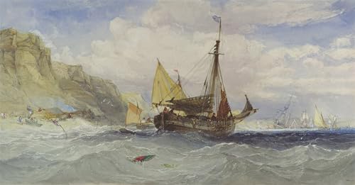 Tableau bateaux de pêche île de Wight pour raviver les souvenirs de vacances en bord de mer