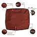 Classic Accessories Ravenna Water-Resistant Patio Chair Seat Cushion Cover, 21 x 21 x 3 Inch, Spice
