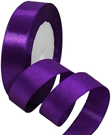 Yellow Ribbon 20mm for Gift Wrapping,22M Double Sided Satin Ribbon Yellow Polyester Ribbon Balloon Ribbon Fabric Thick Ribbon for Crafting,Christmas,Valentine,Bouquets,Cake Wedding Party Decoration