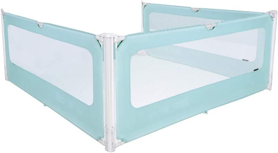 Barrières de lit anti-chute U vert 2m système levage vertical