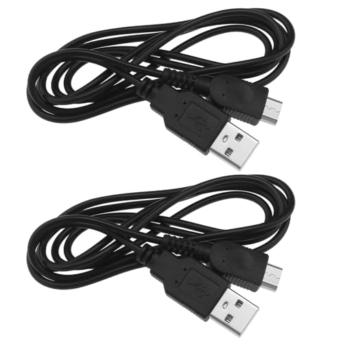 Create idea 2Pcs USB Power Charger Cable Cord Compatible with Nintendo Gameboy Micro GBM USB Charging Cable Lead Accessories Power Charger Cord Lead Wire 1.2m