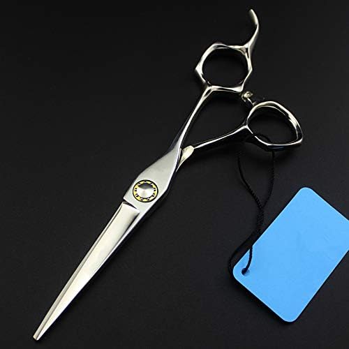 Hair Cutting Scissors, 6 Inch Professional Japan 440C Steel Bearing Cut Cutting Barber Haircut Thinning Shears Hairdressing Scissors Set