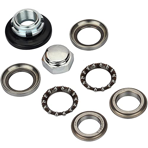 UMIUP Steering Fork Bearing Set, Steering Rod Taper Bearings Kit Aftermarket Replacement Parts Fit for Honda CRF XR50 Z50 Z50R Z50J CT70 CT90 Mini Trail Pit Bike Motorcycle Accessories