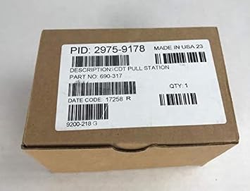 Simplex 2975-9178 - Addressable Steel Pull Station Back Box
