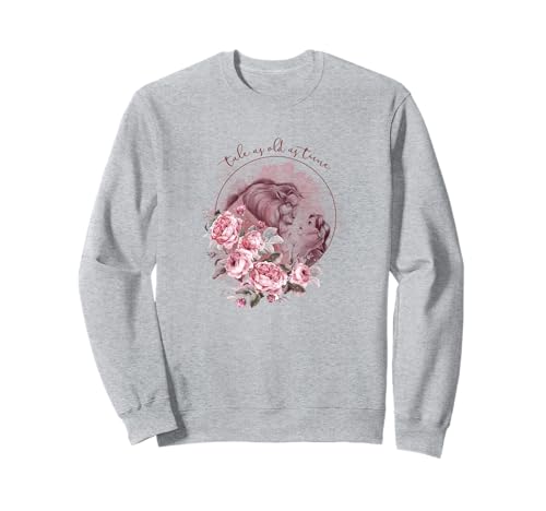 Disney Beauty And The Beast Belle & Beast Rose Circle Tale Sweatshirt