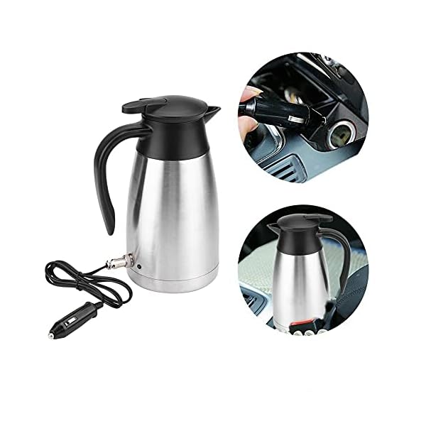 Kosoree Portable Electric Kettle 12V /24V 1L Car Van Lorry Travel Camping Heating Water - Image 5