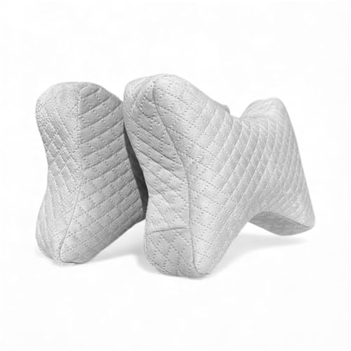 Image of Velvet Soft car Neck Pillow for Travel, Travel Memory Foam Rest Pillow /Cushion Set of Pillows Compatible with All Cars - Pack of 2 Pieces (Memory Foam Grey)