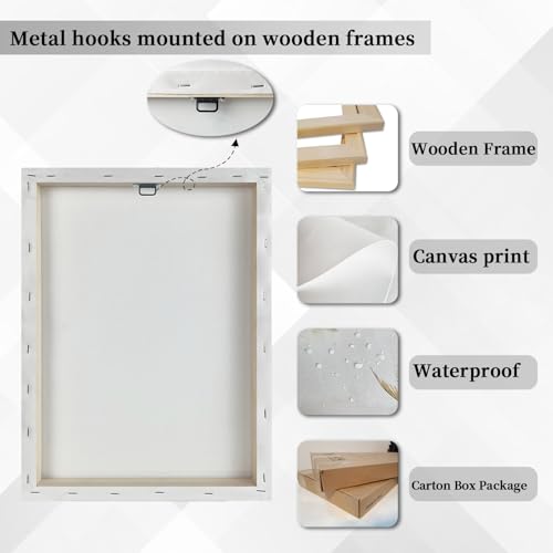 Art mural en bois de style rustique authentique