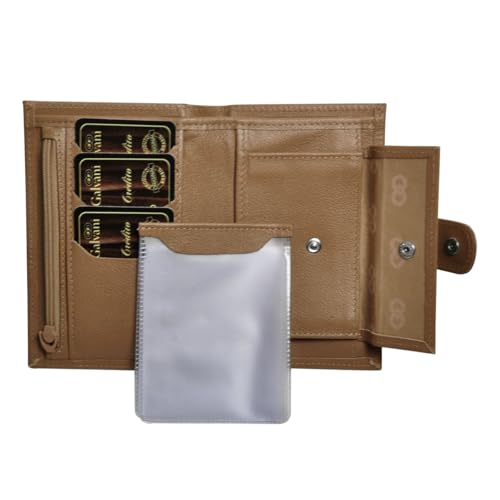 Carteira Feminina RUPIA em Couro (Argila)