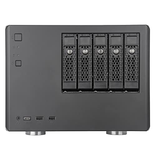 Boîtier NAS 5 baies Silverstone CS351 échangeables à chaud pour PC - 2