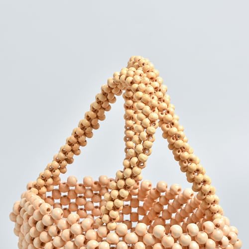 Bolso de mano pequeño de cuentas para mujer miniatura 4
