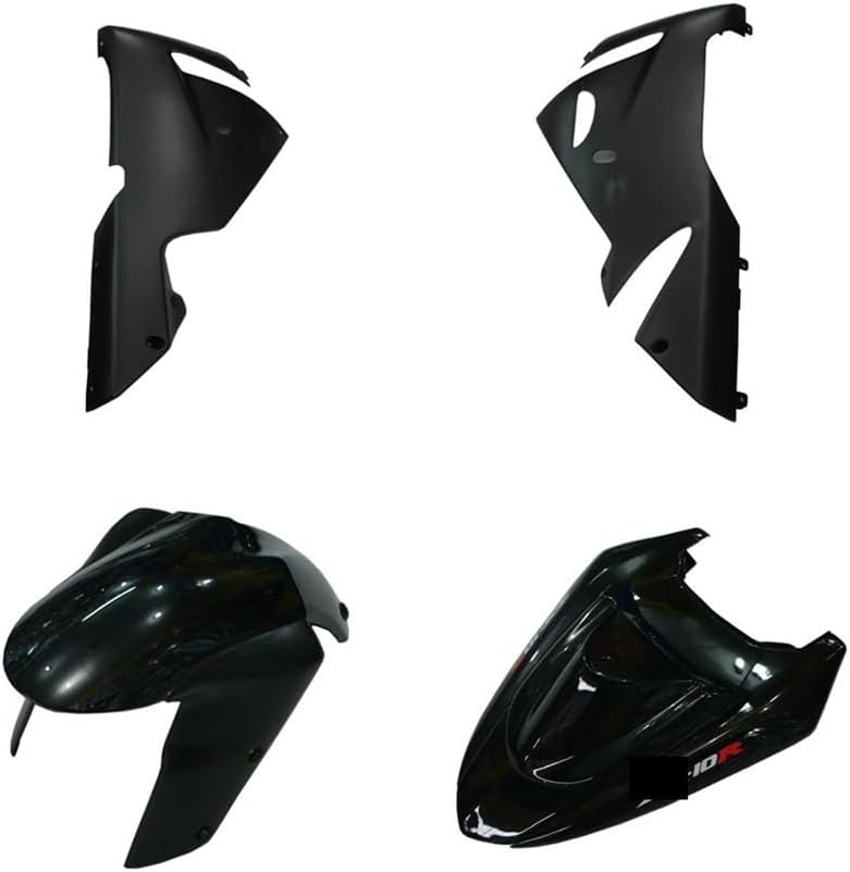 Motorcycle Air Heat Deflector Air Deflector for ZX10R 2004 2005 Bodywork Fairing Motorcycle Side Panel Injection Bright Black Pack Left Right Tail Behind