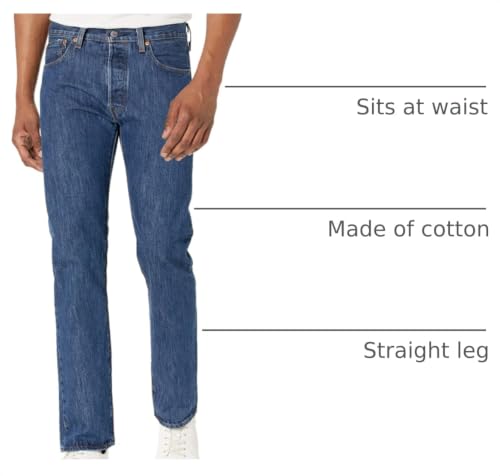 Image of Levi's Men's 501 Original Fit Jeans (Also Available in Big & Tall)