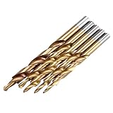 - El diámetro grande crea un agujero de fondo plano.