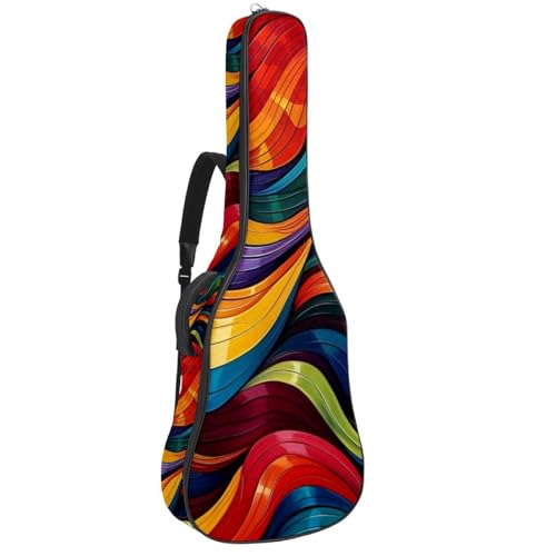 Sac pour guitare acoustique à double poche pour ranger tous vos accessoires