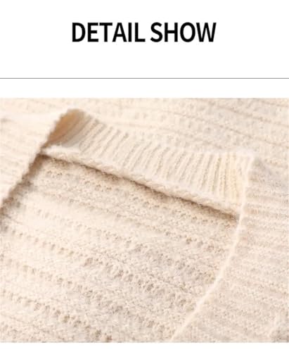 2024 Men's Autumn Casual Cardigan Knitted Warm V-Neck Fashion Slim Vest3