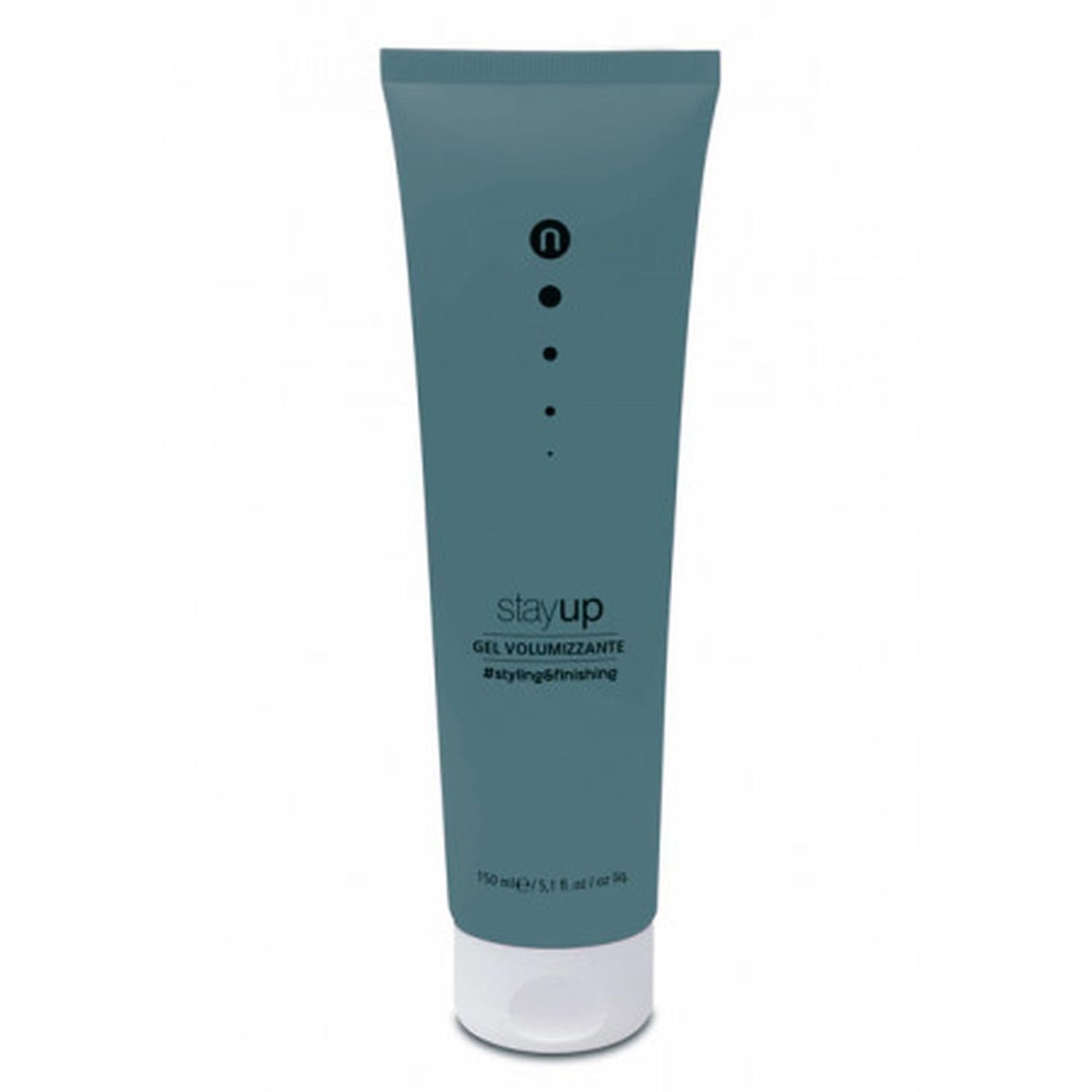 Naturalmente, Stay Up 150ml, Gel Volumizzante per Capelli Sottili, Gel Azione Protettiva, Gel Capelli Effetto Leggero, Non Appiccica, Ingredienti Naturali