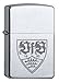Produktbild Zippo VfB Stuttgart-Offizielles Lizenz Chrome Brushed Feuerzeug, schwarz, 5.8 x 3.8 x 1.8 cm