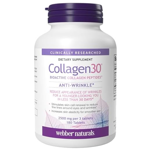 Webber Naturals Collagen30 Anti-Wrinkle Tablets