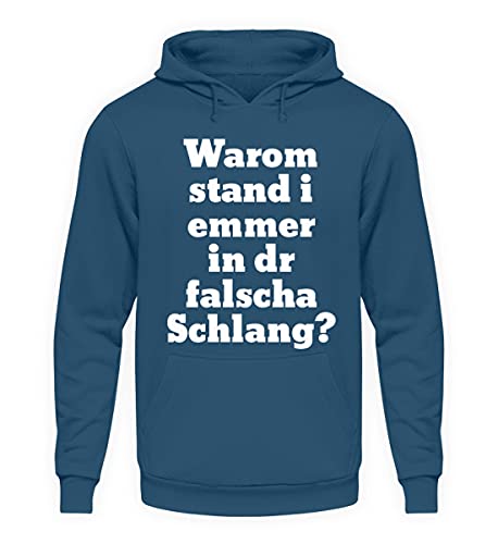 Pull à capuche unisexe bleu XXL sweat imprimé vagues vêtement oversize chaud