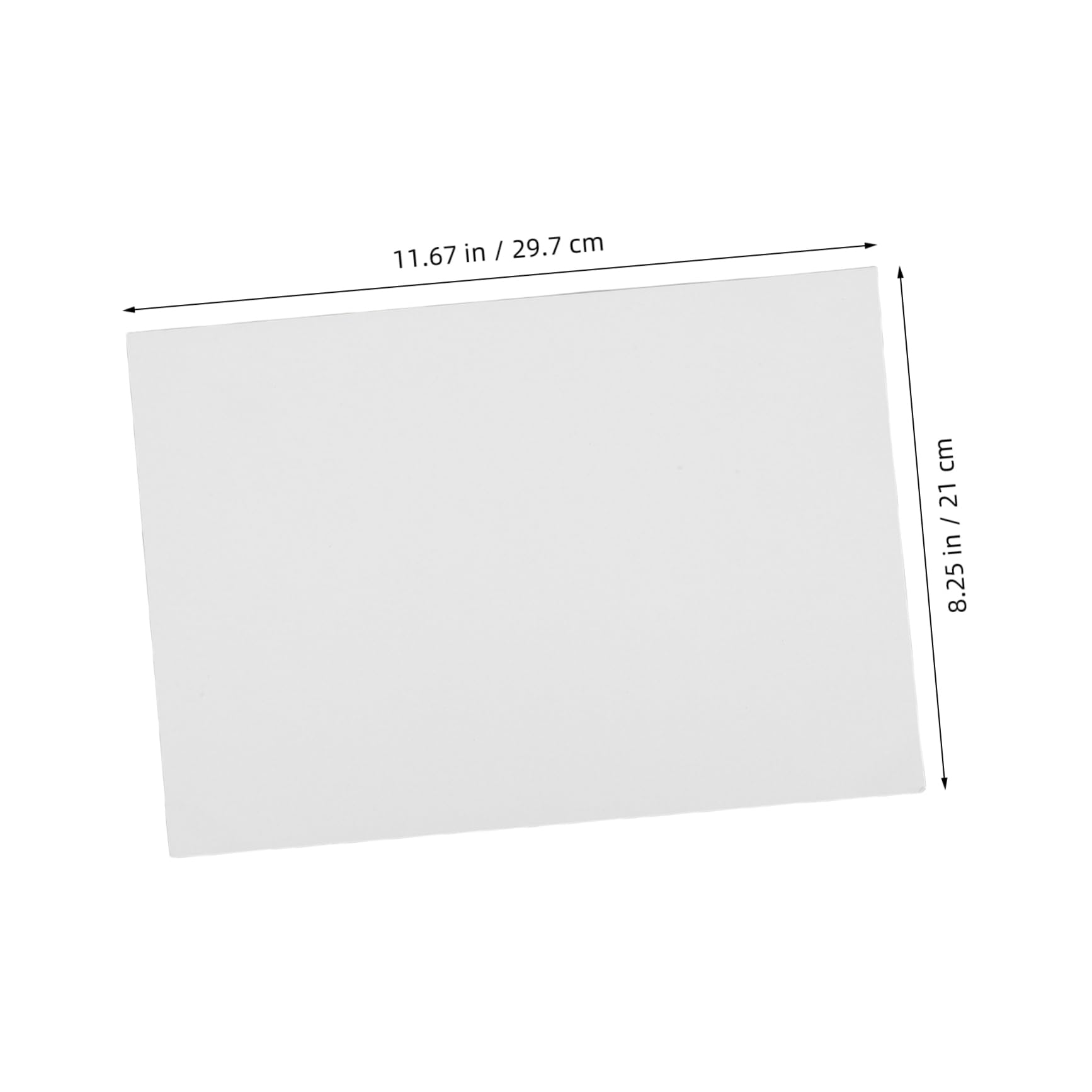Papel de Dibujo para Niños y Estudiantes 100 Hojas Blanco A4 | Textura Lisa, para Proyectos de Arte y Pintura, Buen Color y Amplio Espacio para Practicar