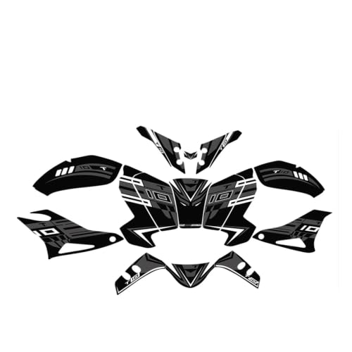 Protection de réservoir MT10 anti-rayures pour carénage Yamaha FZ10 noir
