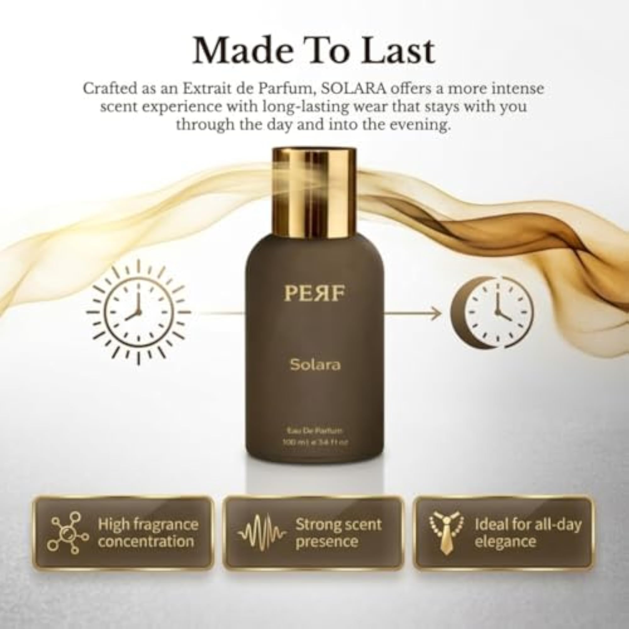 SOLARA EXTRA LONG LASTING Unisex EDP, Premium Fragrance