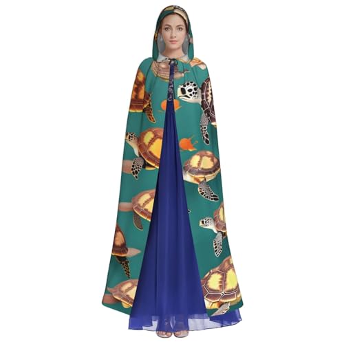 Cape à capuche costume magicien vampire chevalier adulte - 3