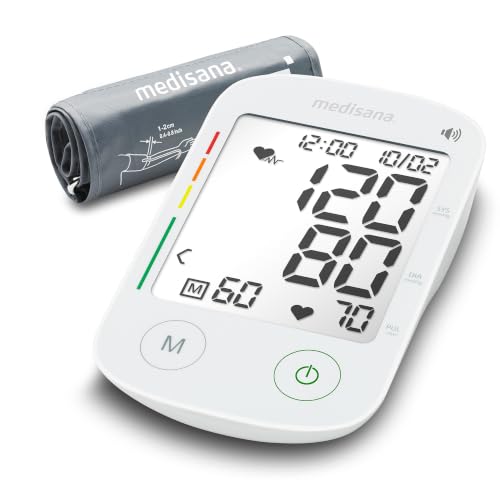 medisana BU 535 Voice Oberarm-Blutdruckmessgerät mit Sprachausgabe