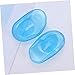 PACKOVE 12pcs Silicone Ear Covers for Hair Dyeing Soft Ear Protectors Sky Tools for Hair Salons and Home Use Lightweight