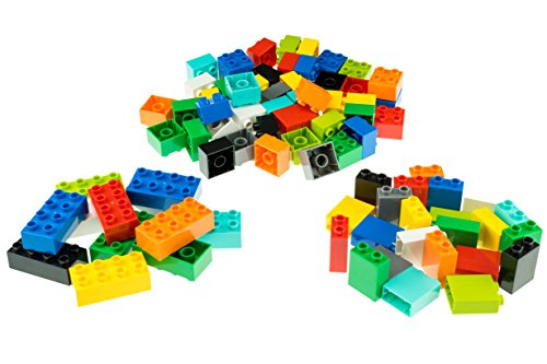 Big Briks Basic Builder Set #1 - Premium-Bausteine - kompatibel mit großen Bausteinen Aller führenden Marken - nur für… – Bild 3