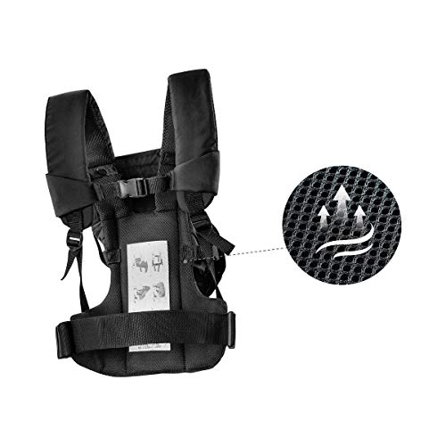 Hauck 3 Way Carrier Ergonomische Draagzak, Incl. Hoofd- en Neksteun, Afneembaar Spuugdoek, Hoog Draagcomfort, Drie… - Image 8