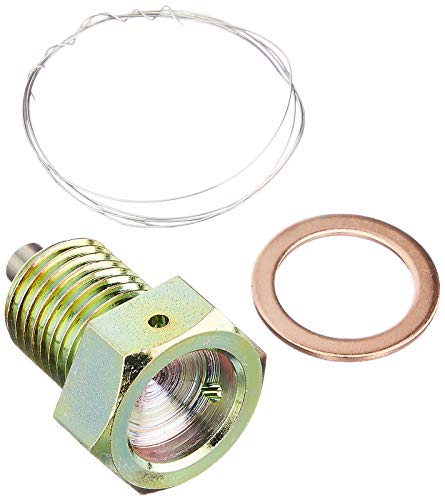 キジマ ワイヤーロックドレンボルト スチール ホンダ/ヤマハ ネジ径14mm ピッチ1.5mm ネジ長16mm 平径19mm 105-1204