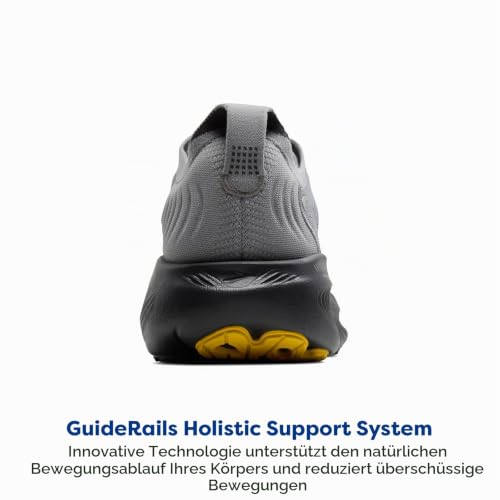 Brooks Adrenaline GTS 25 Stützender Lauf- und Walkingschuh für Herren, Primer Grey/Ebony/Jasmin, 42 EU – Ansicht 3
