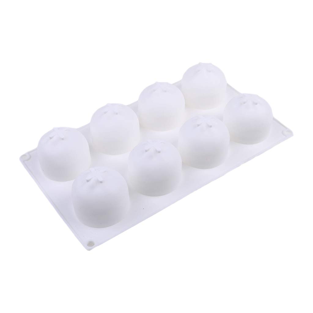 NEWFT 8 Cups Pan Shape Baking Mould Cake Mould Cupcake Pan Gel Cake Pan Dessert