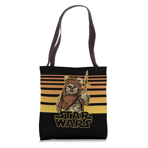 Tote bag Star Wars Ewok imprimé vintage idéal pour les cours et les sorties