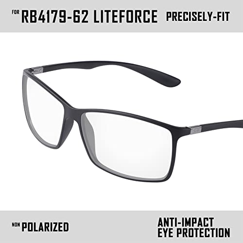 Image of Polarized Replacement Lenses for Ray-Ban Liteforce RB4179 62mm Sunglass