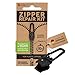 ZlideOn Reißverschluss Zipper Ersatz Reparatur Set – Schwarz Reißverschluss Reparieren Für Kunststoffreißverschlüsse (L/5) 1 Pack - Reissverschluss-Reparaturse... für Rucksäcke, Taschen und mehr